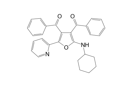 [2-(Cyclohexylamino)-5-(pyridin-2-yl)furan-3,4-diyl]bis(phenylmethanone)