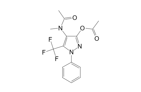 N-(3-ACETOXY-5-TRIFLUOROMETHYL-1-PHENYL-1H-PYRAZOL-4-YL)-N-METHYL-ACETAMIDE