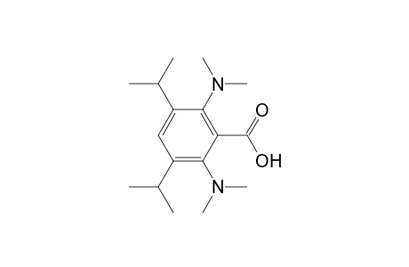 2,6-Bis(dimethylamino)-3,5-diisopropylbenzoic acid