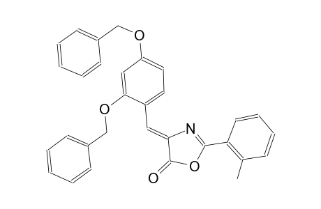 (4Z)-4-[2,4-bis(benzyloxy)benzylidene]-2-(2-methylphenyl)-1,3-oxazol-5(4H)-one