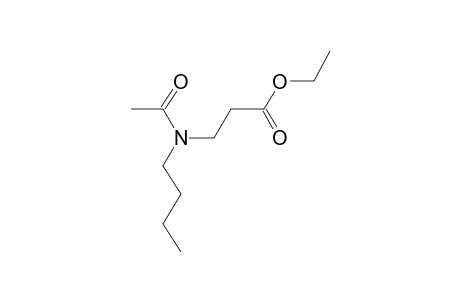 Ethyl 3-(N-butylacetamido)propanoate