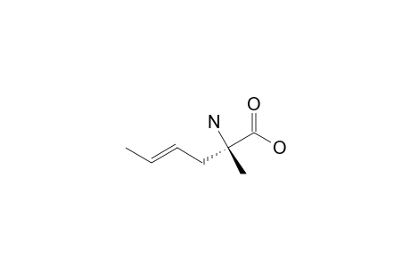 (R)-ALPHA-[(E)-BUT-2-ENYL]-ALPHA-ALANINE