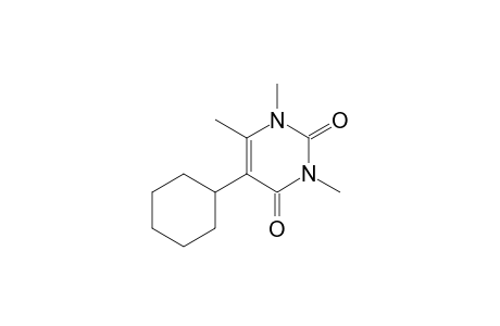 5-Cyclohexyl-1,3,6-trimethyluracil