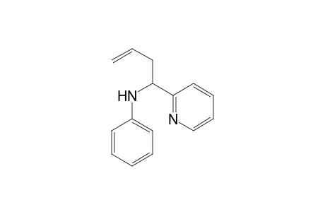 N-(1-pyridin-2-ylbut-3-enyl)aniline