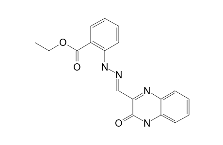3-(o-ETHOXYCARBONYL-HYDRAZONO)-METHYL-2-OXO-1,2-DIHYDRO-QUINOXALINE;HYDRAZONE-IMINE-FORM