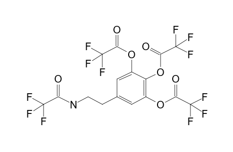 5-Hydroxydopamine, N,o,o',o''-tetrakis(trifluoroacetyl)-