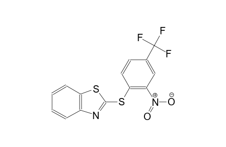 2-([2-Nitro-4-(trifluoromethyl)phenyl]sulfanyl)-1,3-benzothiazole