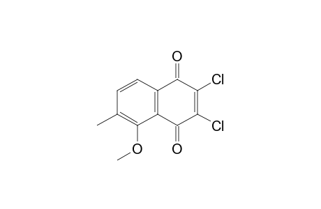 2,3-Dichloro-5-methoxy-6-methyl-1,4-naphthoquinone
