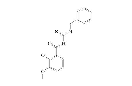 N-(BENZYL-CARBAMOTHIOYL)-2-HYDROXY-3-METHOXY-BENZAMIDE