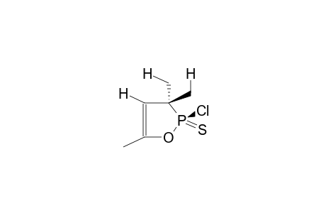 2-THIOXO-2-CHLORO-3,3,5-TRIMETHYL-1,2-OXAPHOSPHOL-4-ENE