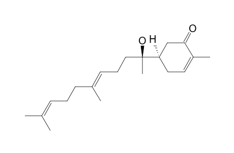 (5R)-5-[(2S,5E)-2-hydroxy-6,10-dimethylundeca-5,9-dien-2-yl]-2-methylcyclohex-2-en-1-one