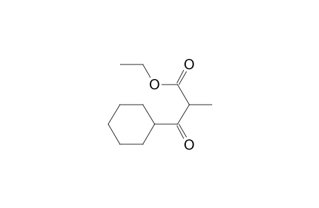 3-cyclohexyl-2-methyl-3-oxopropanoic acid ethyl ester