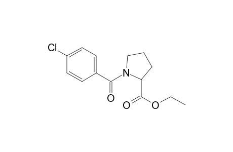 L-Proline, N-(4-chlorobenzoyl)-, ethyl ester