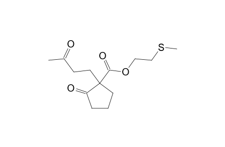 RAC-2-(METHYLTHIO)-ETHYL-2-OXO-1-(3-OXOBUTYL)-CYCLOPENTANE-1-CARBOXYLATE