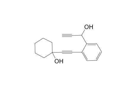 1-((2-(1-hydroxyprop-2-yn-1-yl)phenyl)ethynyl)cyclohexanol