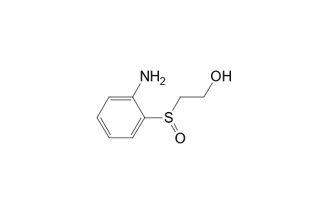 2-[(2-Hydroxyethyl)sulinyl]aniline