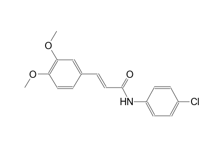 (2E)-N-(4-Chlorophenyl)-3-(3,4-dimethoxyphenyl)-2-propenamide