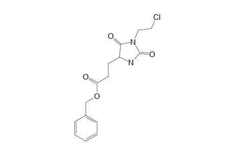 BENZYL-3-[1-(2-CHLORO-ETHYL)-2,5-DIOXO-IMIDAZOLIDIN-4-YL]-PROPANOATE