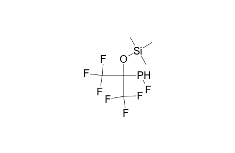 Phosphinous fluoride, [2,2,2-trifluoro-1-(trifluoromethyl)-1-[(trimethylsilyl)oxy]ethyl]-