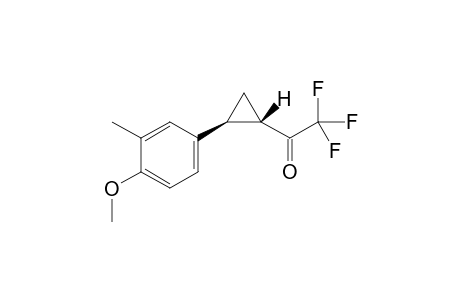 2,2,2-Trifluoro-1-((1S,2S)-2-(4-methoxy-3-methylphenyl)cyclopropyl)ethan-1-one