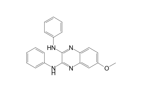2,3-Dianilino-6-methoxy-quinoxaline
