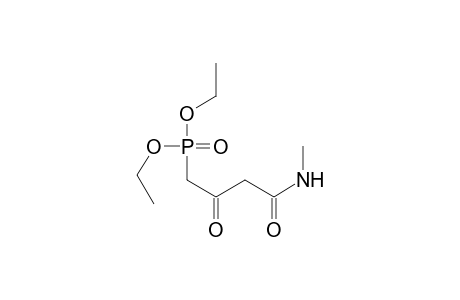 Phosphonic acid, [4-(methylamino)-2,4-dioxobutyl]-, diethyl ester
