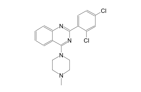 2-(2,4-dichlorophenyl)-4-(4-methyl-1-piperazinyl)quinazoline