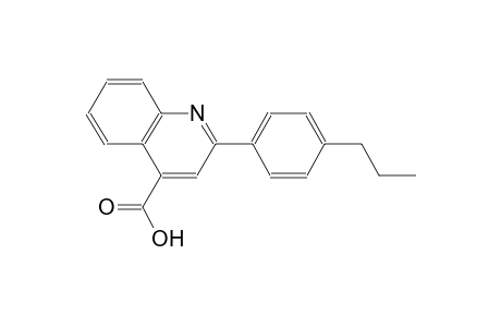2-(4-propylphenyl)-4-quinolinecarboxylic acid