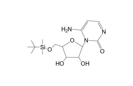 3,4-Dihydroxy-5-[(t-butyldimethylsilyl)oxymethyl]-perhydrofuran-2-cytosine