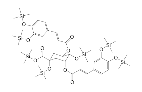 Trimethylsilyl 3,5-Dicaffeoylquinate - per(trimethylsilyl) derivative