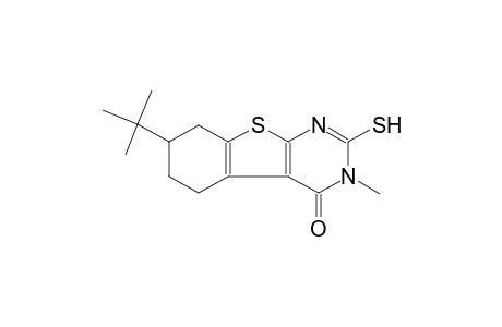 7-tert-Butyl-2-mercapto-3-methyl-5,6,7,8-tetrahydro-3H-benzo[4,5]thieno[2,3-d]pyrimidin-4-one