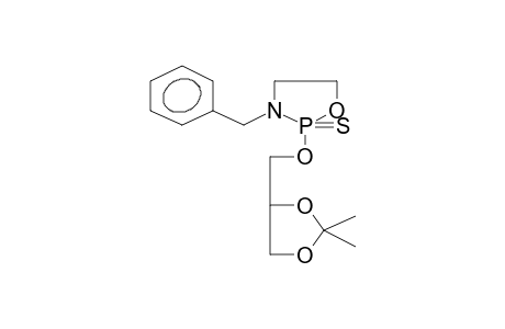 2-THIOXO-2-(1,2-O-ISOPROPYLIDENGLYCERO)-3-N-BENZYL-1,3,2-OXAZAPHOSPHOLANE
