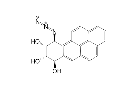 Benzo[a]pyrene-7,8,9-triol, 10-azido-7,8,9,10-tetrahydro-, (7.alpha.,8.beta.,9.beta.,10.alpha.)-(.+-.)-