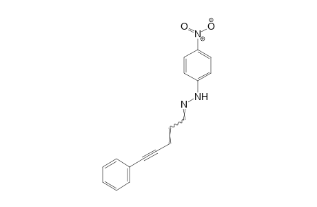 5-PHENYL-2-PENTEN-4-YNAL, (p-NITROPHENYL)HYDRAZONE