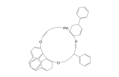 13,14,15,16,22,23,24,25-Octahydro-16,21-diphenyl-12H,21H-benzo[g]dinaphtho[2,1-o : 1',2'-q][1,14,6,9]dioxadiphospha cyclooctadecine