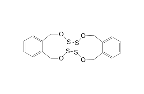 S,S-Dimer of 1,2-bis(Thiaoxymethyl)benzene-(16 membered ring)