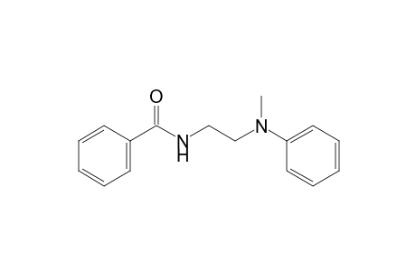 N-[2-(N-methylanilino)ethyl]benzamide