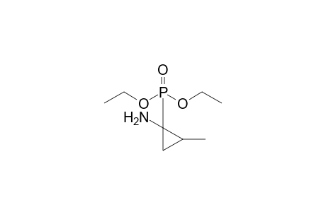 Diethyl 1-amino-2-methylcyclopropane - phosphonate