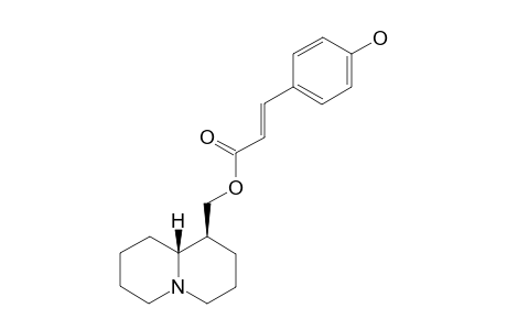 (+)-(TRANS-4'-HYDROXYCINNAMOYL)-EPILUPININE