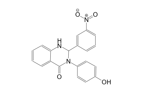 4(1H)-quinazolinone, 2,3-dihydro-3-(4-hydroxyphenyl)-2-(3-nitrophenyl)-