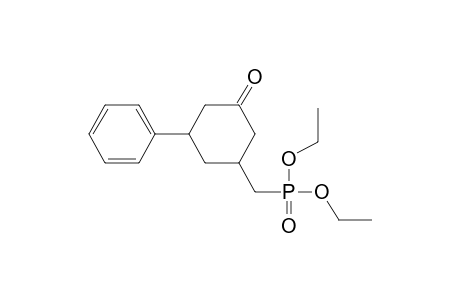 Diethyl (3-oxo-5-phenylcyclohexyl)methylphosphonate