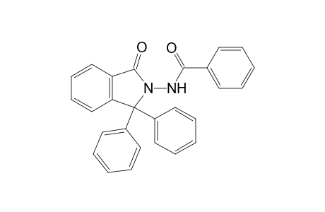 N-Benzamido-3,3-diphenyl-2,3-dihydroisoindol-1-one