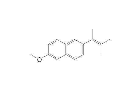 2-(1,2-dimethyl-1-propenyl)-6-methoxynaphthalene