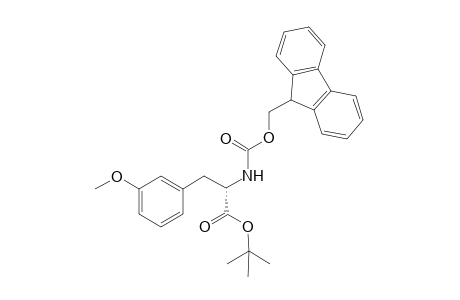 (2S)-2-(9H-fluoren-9-ylmethoxycarbonylamino)-3-(3-methoxyphenyl)propionic acid tert-butyl ester