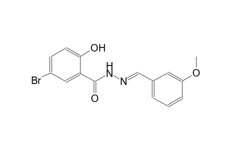 benzoic acid, 5-bromo-2-hydroxy-, 2-[(E)-(3-methoxyphenyl)methylidene]hydrazide