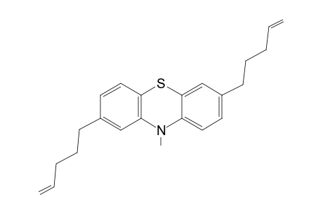 10-Methyl-2,7-bis(pent-4-enyl)phenothiazine