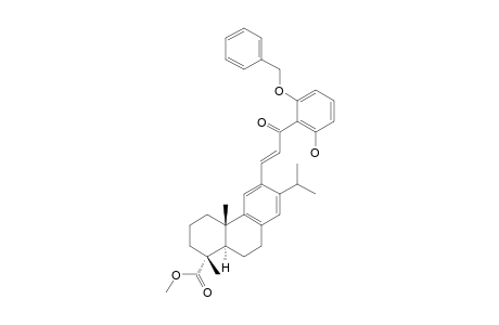 METHYL-12-[2-(6-BENZYLOXY-2-HYDROXYBENZOYL)-VINYL]-DEHYDROABIETATE