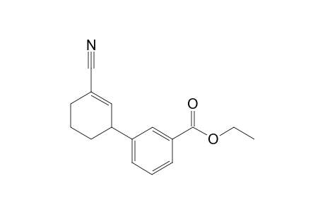 Ethyl 3-(3-cyano-cyclohex-2-enyl)benzoate