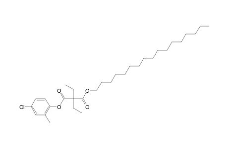 Diethylmalonic acid, 4-chloro-2-methylphenyl heptadecyl ester