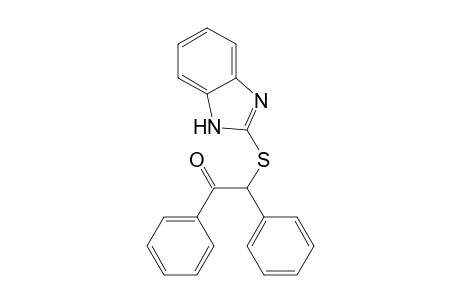 2-(1H-benzimidazol-2-ylsulfanyl)-1,2-diphenyl-ethanone